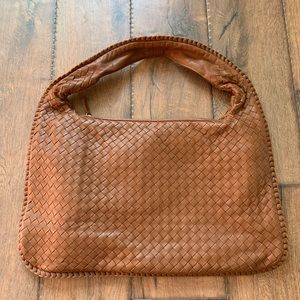 Intrecciato hobo bag